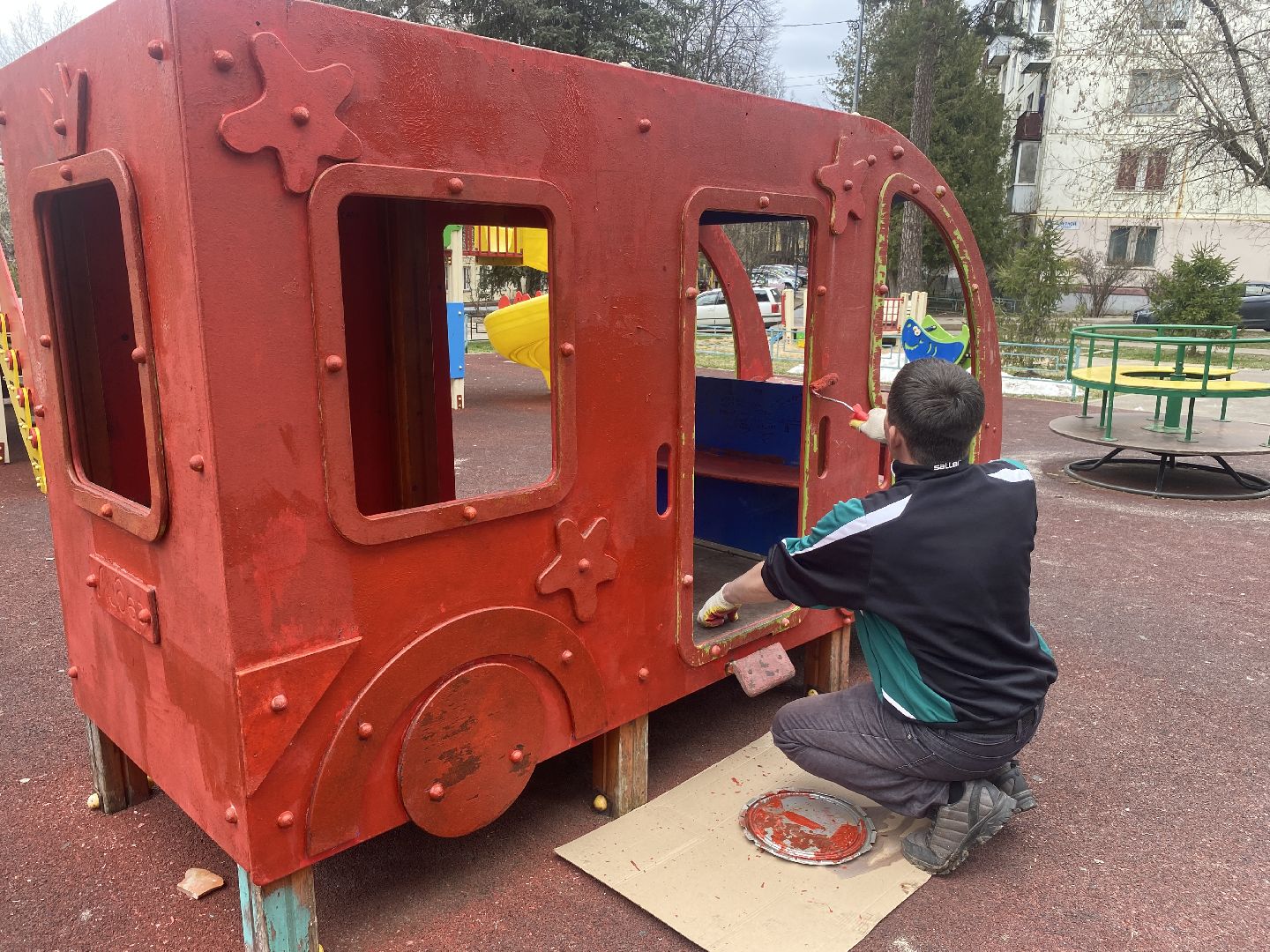 Власиха благоустройство, Власиха цветной бульвар, детские площадки власиха,содержание территории,