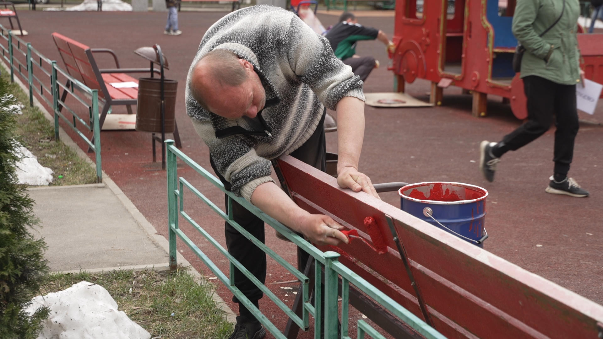 Власиха благоустройство, Власиха цветной бульвар, детские площадки власиха,содержание территории,