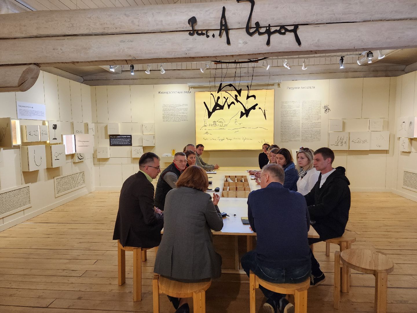 Чехов, село Мелихово, музей-заповедник Мелихово, депутат Госдумы РФ, Александр Коган, встреча с жителями, обращения жителей, реконструкция музея, благоустройство, привокзальная площадь,