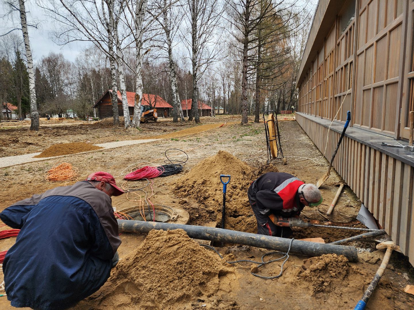 Чехов, село Мелихово, музей-заповедник, реконструкция, благоустройство, обновление, прокладка инженерных сетей, слаботочная сеть, безопасность, пожарная сигнализация, мультимедиа, видеонаблюдение, визит-центр, новый главный вход,