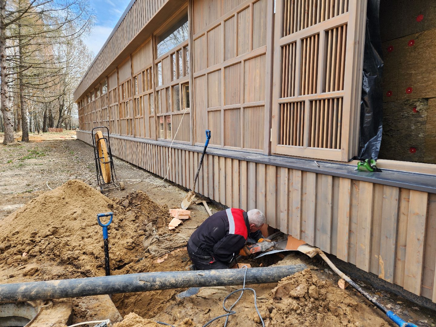 Чехов, село Мелихово, музей-заповедник, реконструкция, благоустройство, обновление, прокладка инженерных сетей, слаботочная сеть, безопасность, пожарная сигнализация, мультимедиа, видеонаблюдение, визит-центр, новый главный вход,