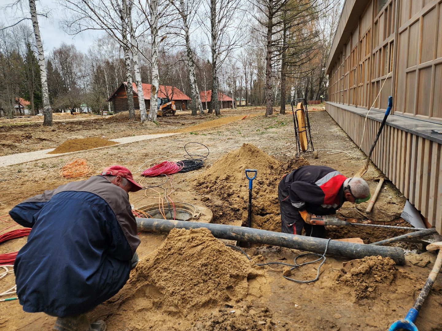 Чехов, село Мелихово, музей-заповедник, реконструкция, благоустройство, обновление, прокладка инженерных сетей, слаботочная сеть, безопасность, пожарная сигнализация, мультимедиа, видеонаблюдение, визит-центр, новый главный вход,