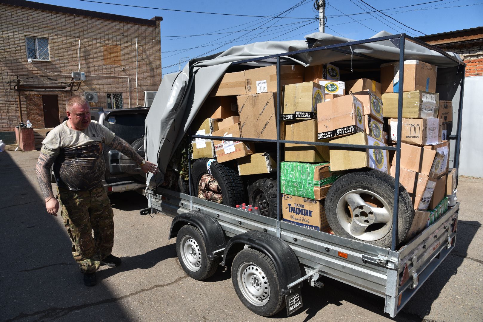 лотошино, сво, спецоперация, гуманитарка, боевое братство,
