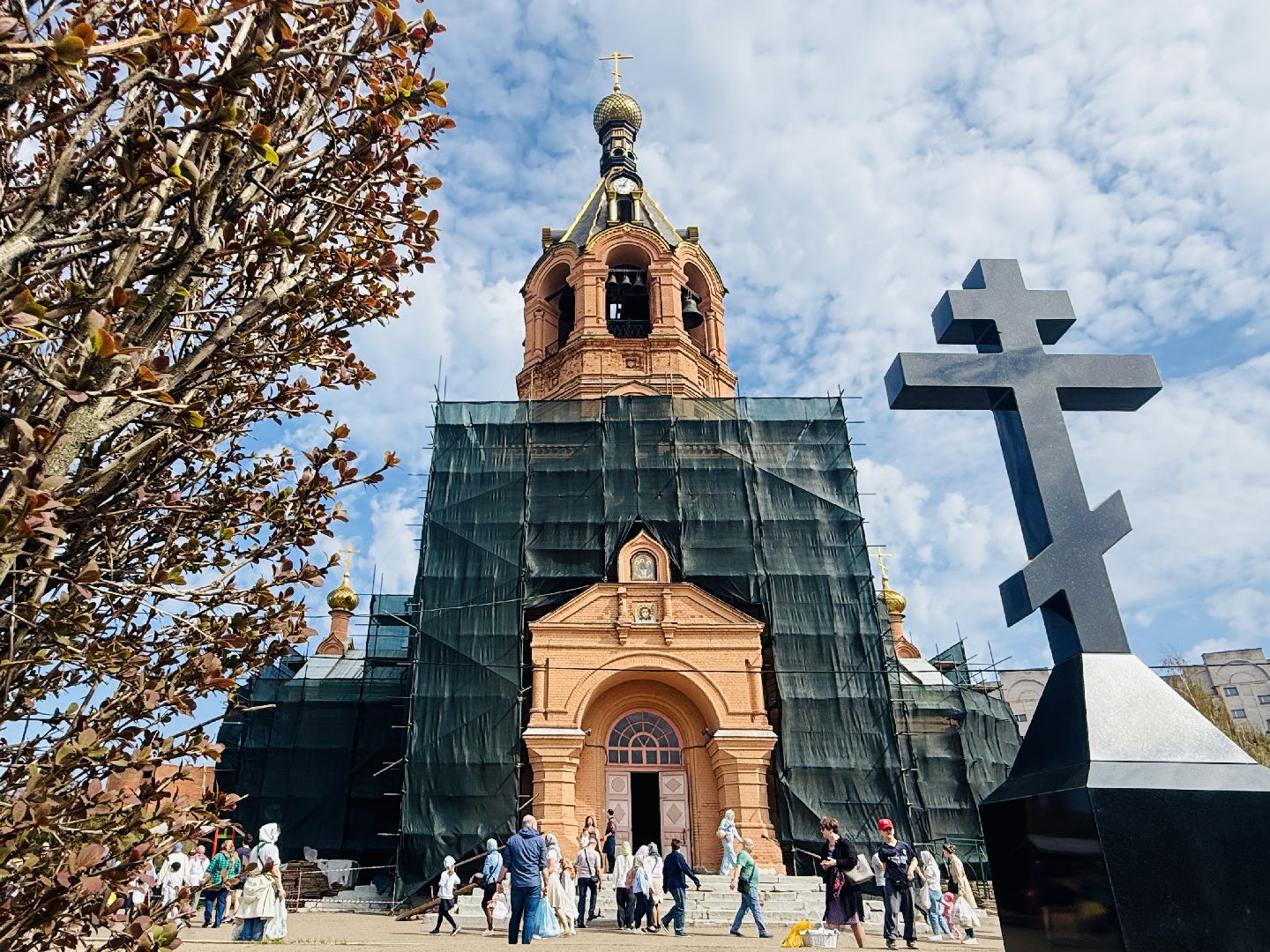 раменское, пасха, троицкий храм,