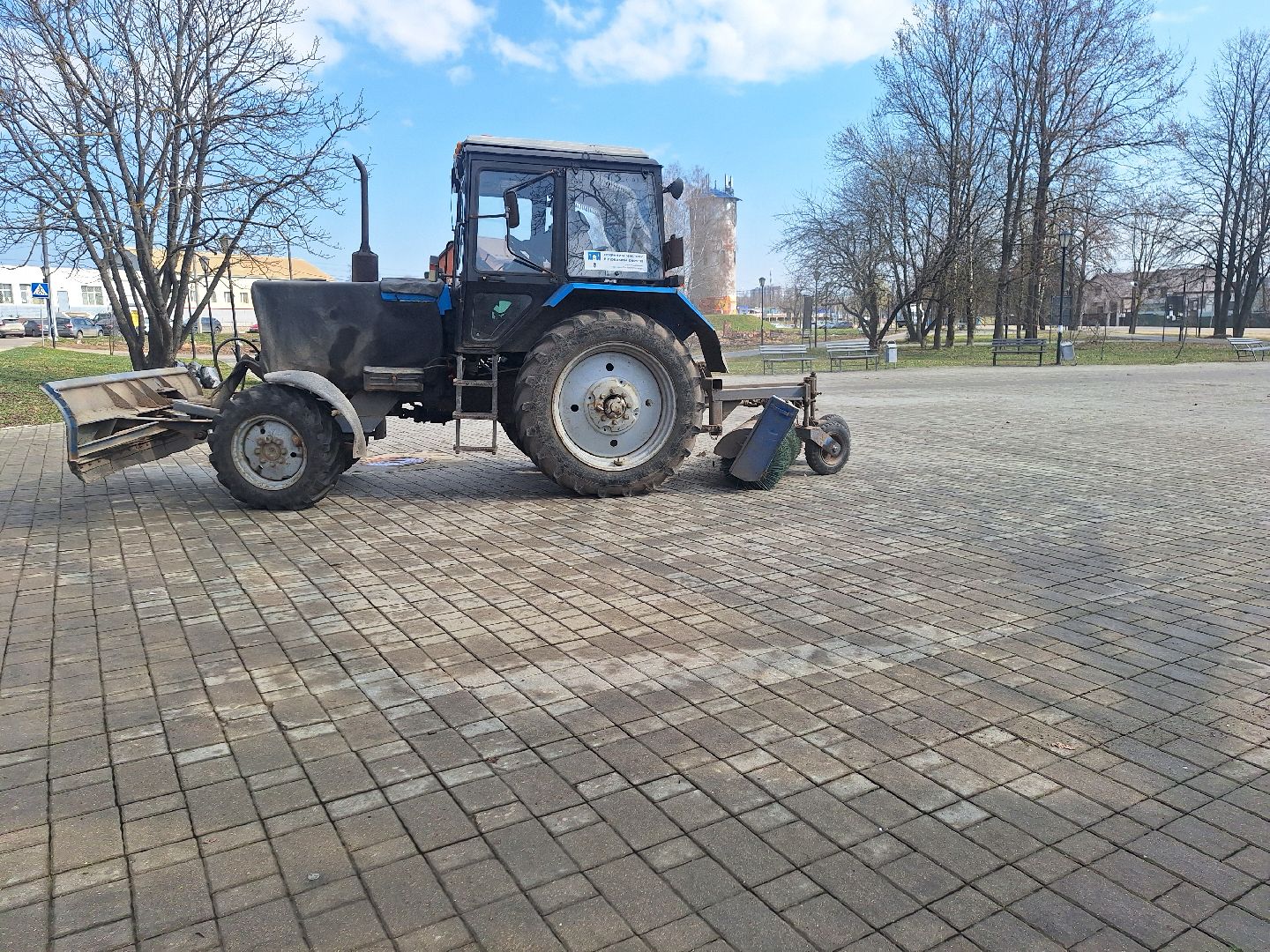 благоуйстройство, сергиево-посадский городской округ, хотьково, станция, уборка территорий,