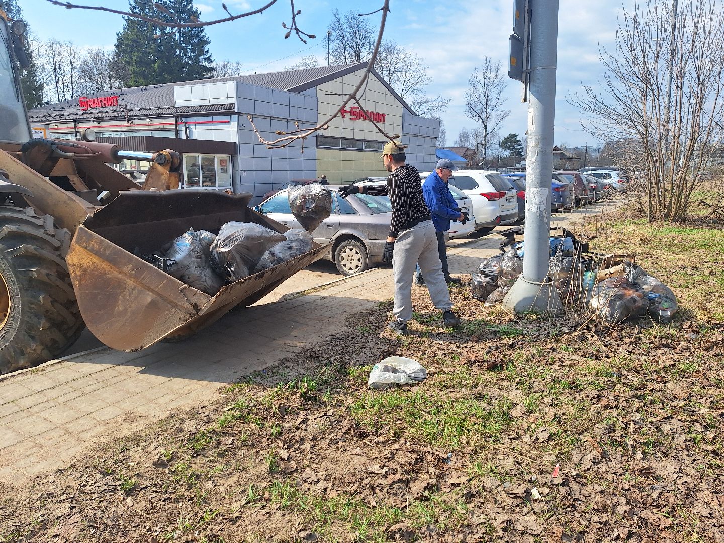 благоуйстройство, сергиево-посадский городской округ, хотьково, станция, уборка территорий,