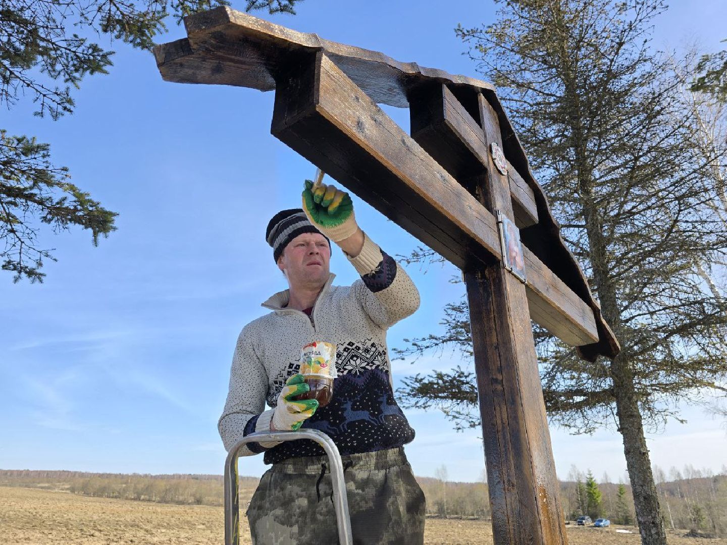 можайск, можайский муниципальный округ, подмосковье,  воинское захоронение, ремонт памятника, вов, великая победа, день победы, великая отечественная война,