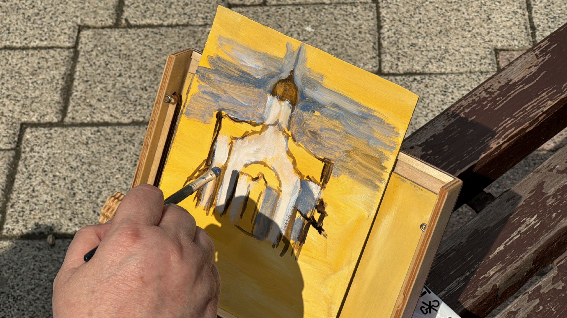 художница, ассоциация художников-пленэристов, портрет,