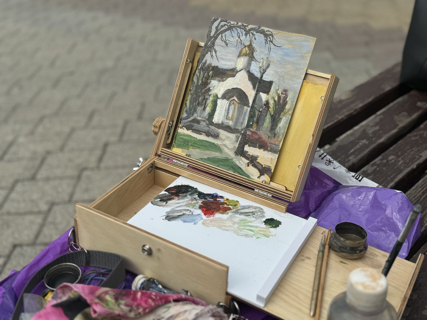 художница, ассоциация художников-пленэристов, портрет,