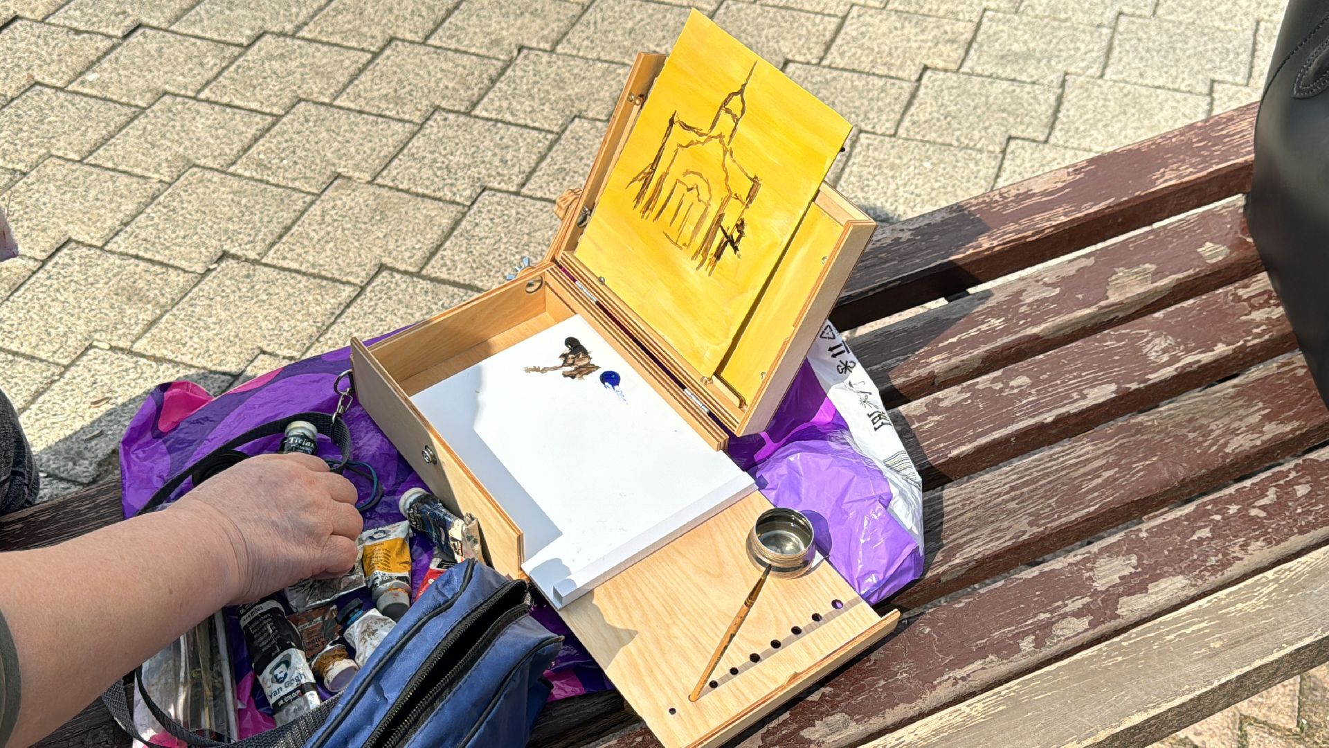 художница, ассоциация художников-пленэристов, портрет,