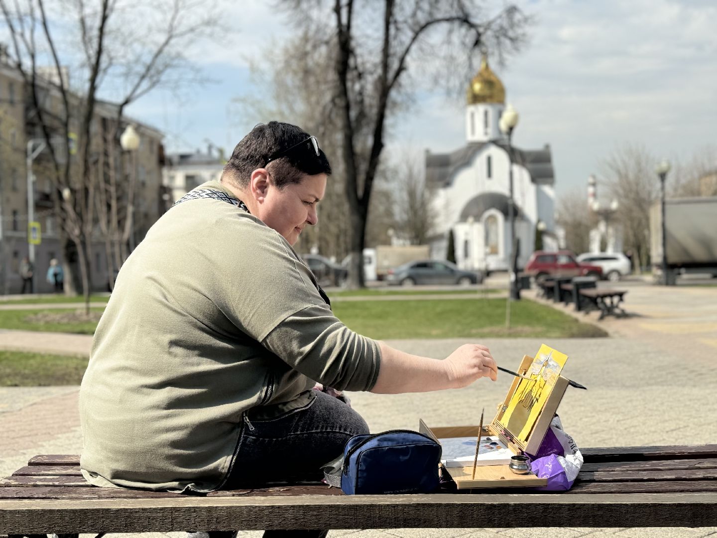 художница, ассоциация художников-пленэристов, портрет,