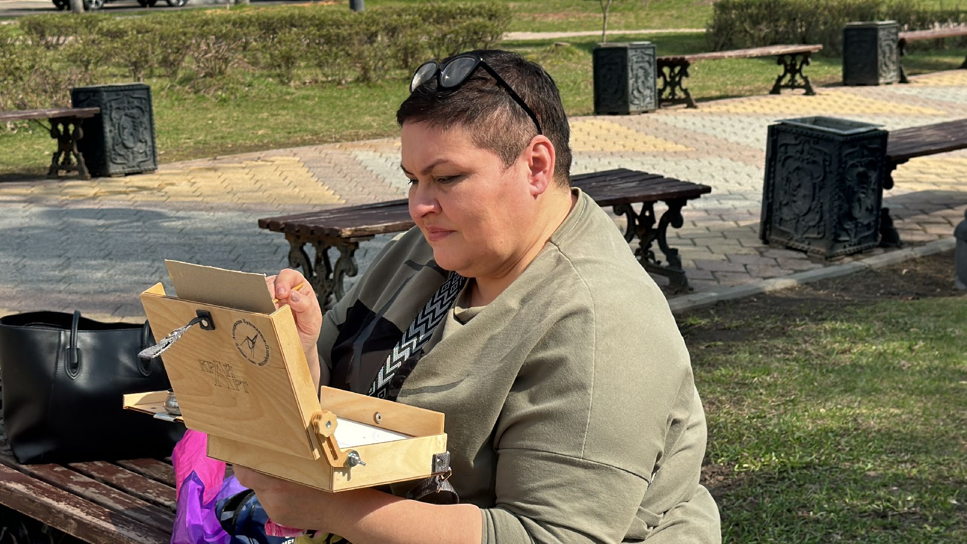 художница, ассоциация художников-пленэристов, портрет,