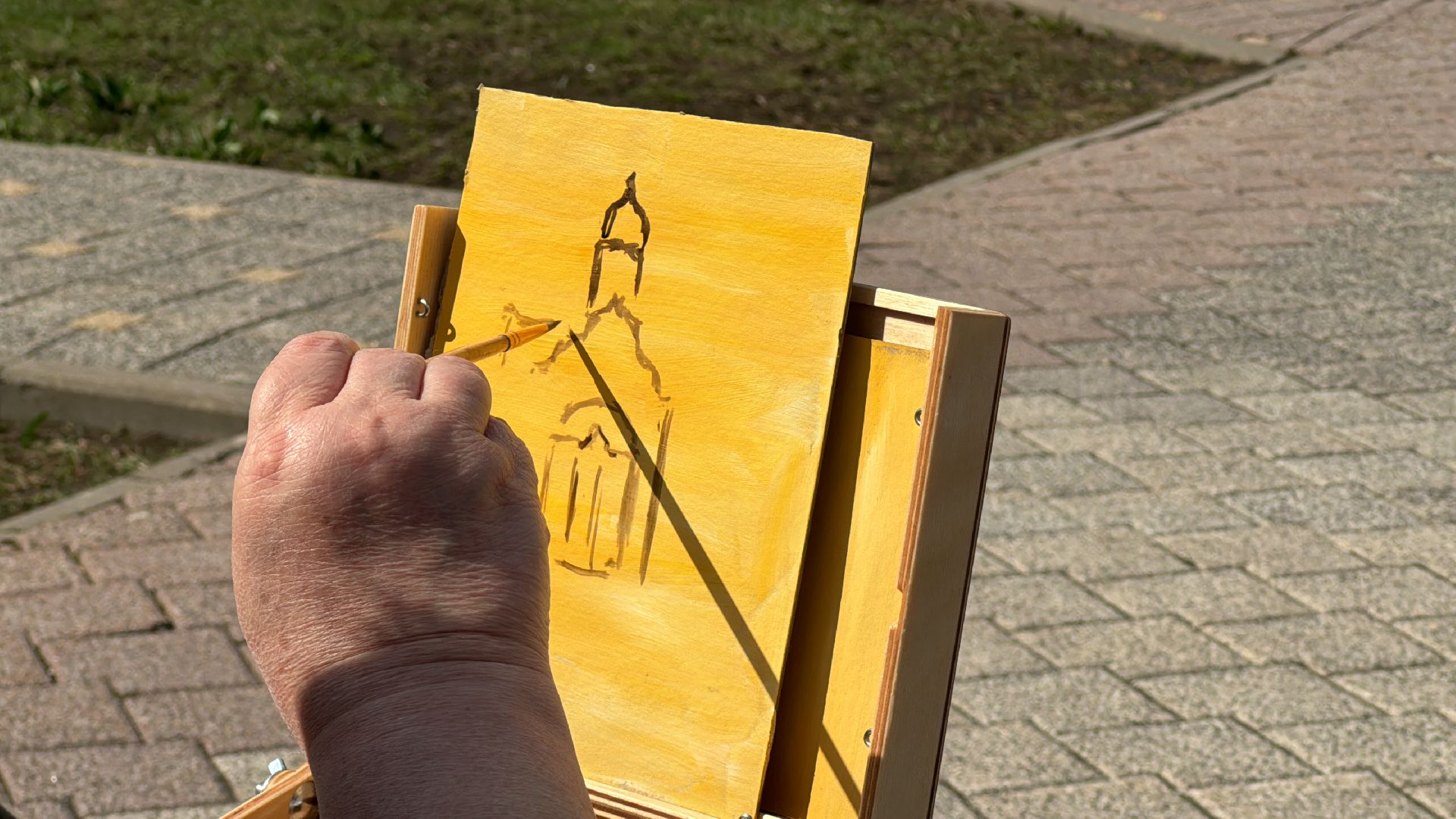 художница, ассоциация художников-пленэристов, портрет,