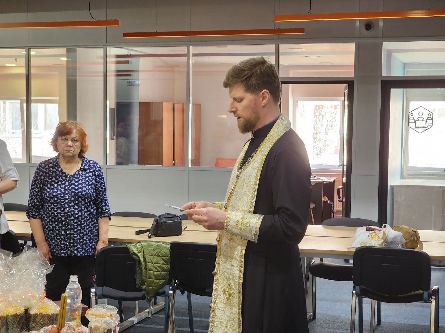 королёв,  королевское благочиние, центр поддержки участников сво и их семей, освящение куличей,