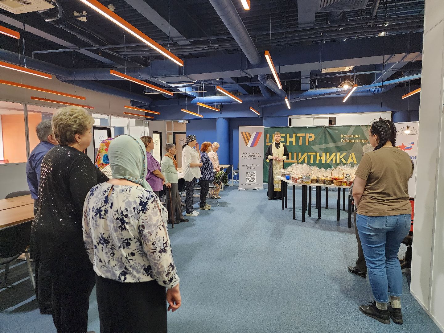 королёв,  королевское благочиние, центр поддержки участников сво и их семей, освящение куличей,