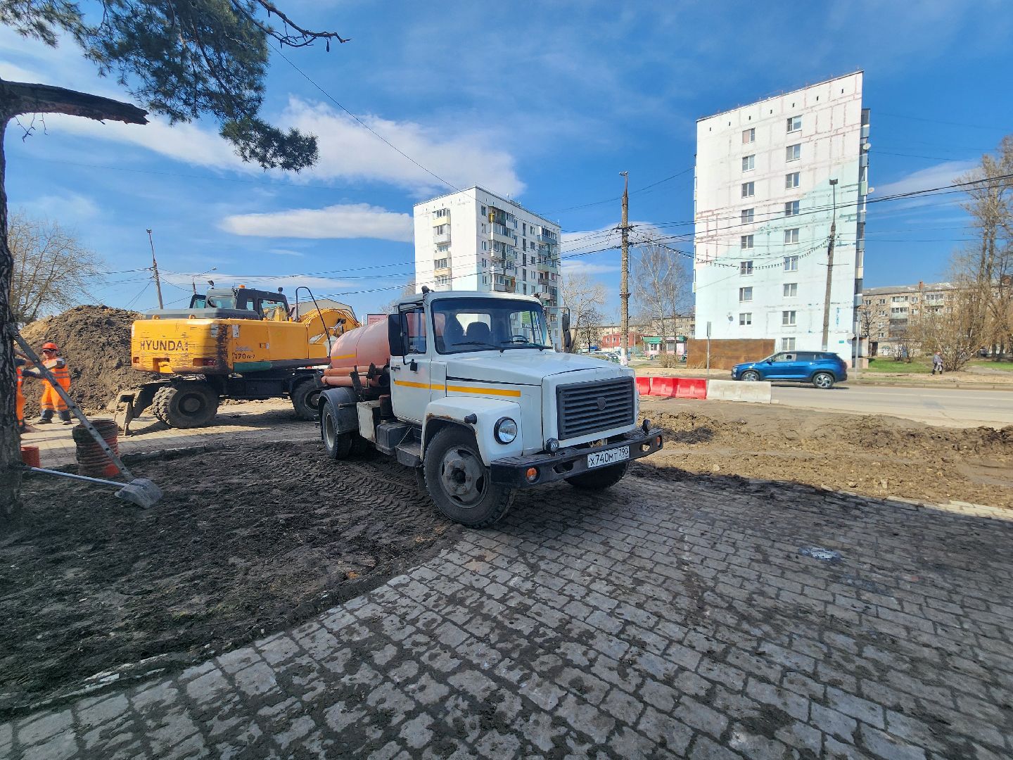 ливневая канализация, шатура, строительство в шатуре,