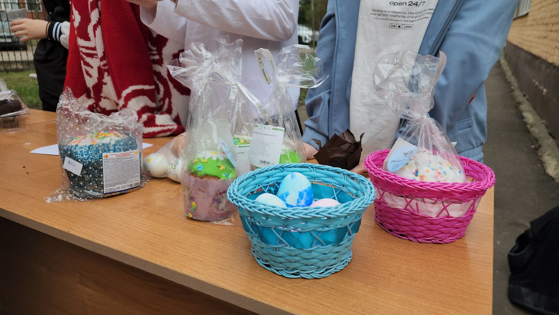 пушкино, пасхальная неделя, лицей, куличи, экономика, школьники подмосковья,образовательная акция,вертикалки,