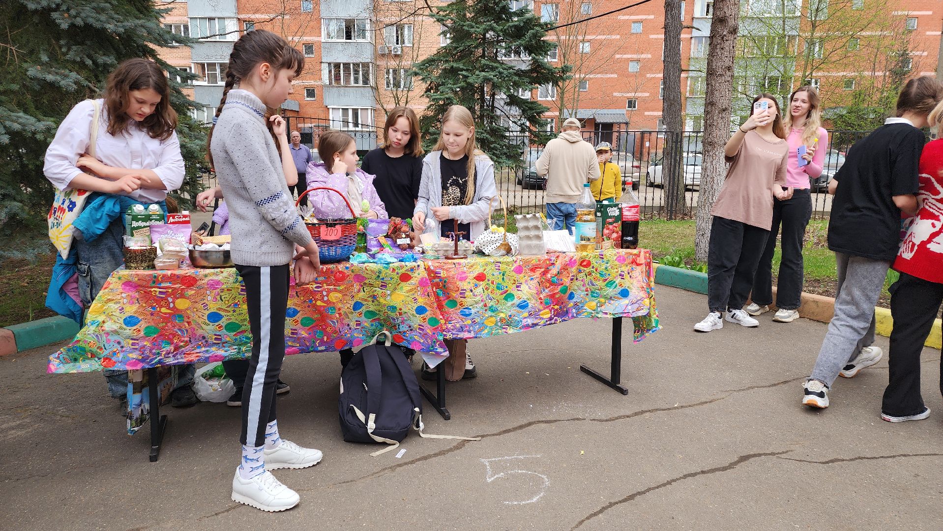 пушкино, пасхальная неделя, лицей, куличи, экономика, школьники подмосковья,образовательная акция,вертикалки,