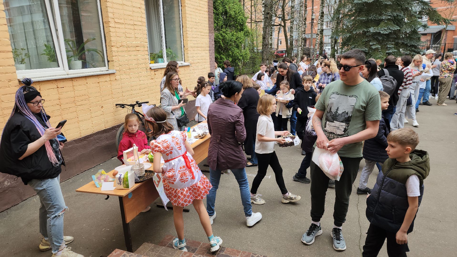 пушкино, пасхальная неделя, лицей, куличи, экономика, школьники подмосковья,образовательная акция,вертикалки,