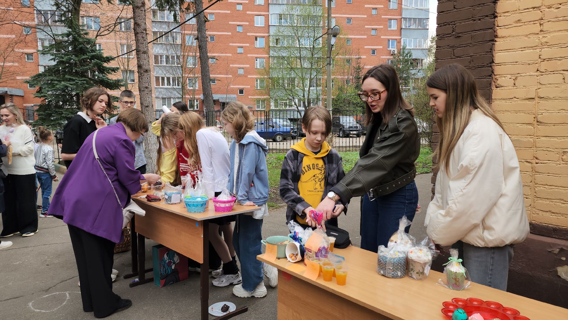 пушкино, пасхальная неделя, лицей, куличи, экономика, школьники подмосковья,образовательная акция,вертикалки,