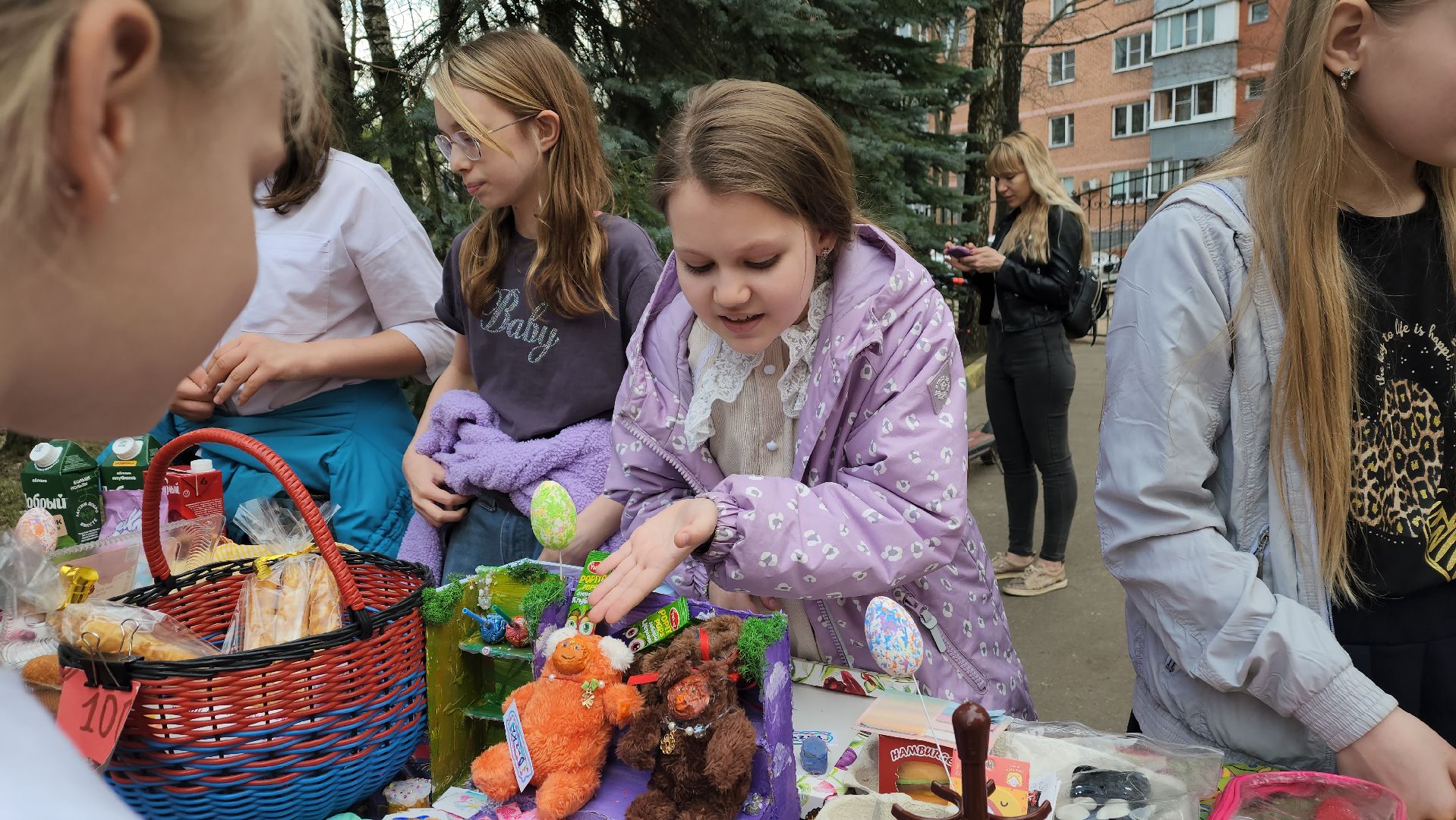 пушкино, пасхальная неделя, лицей, куличи, экономика, школьники подмосковья,образовательная акция,вертикалки,