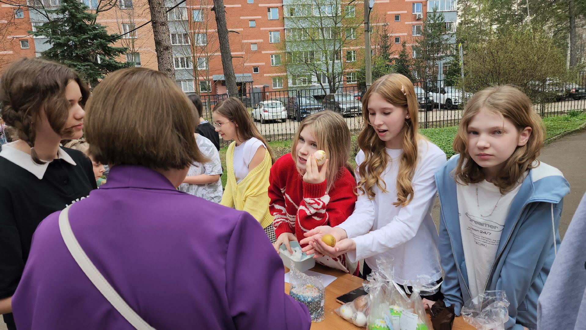 пушкино, пасхальная неделя, лицей, куличи, экономика, школьники подмосковья,образовательная акция,вертикалки,
