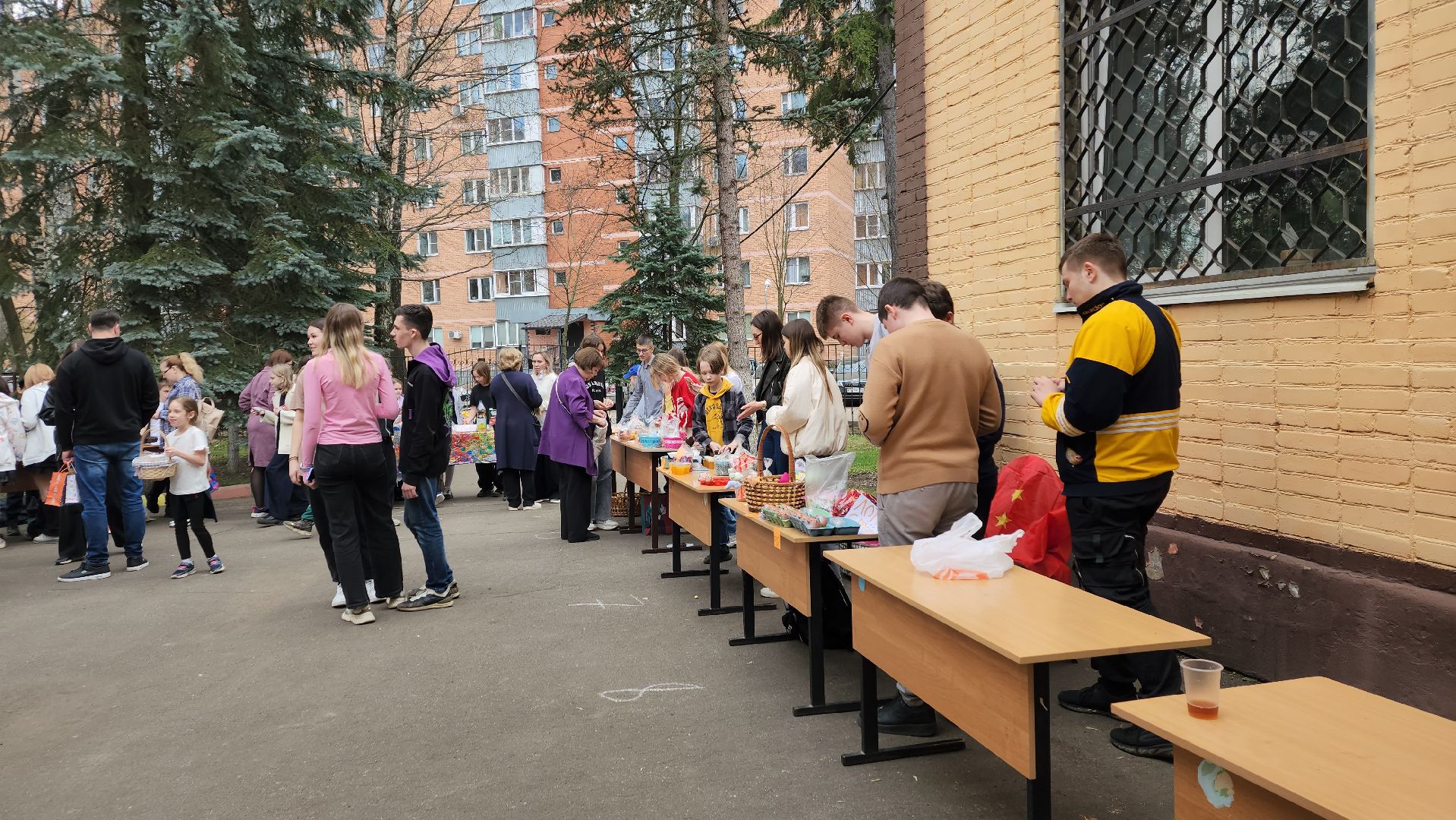 пушкино, пасхальная неделя, лицей, куличи, экономика, школьники подмосковья,образовательная акция,вертикалки,