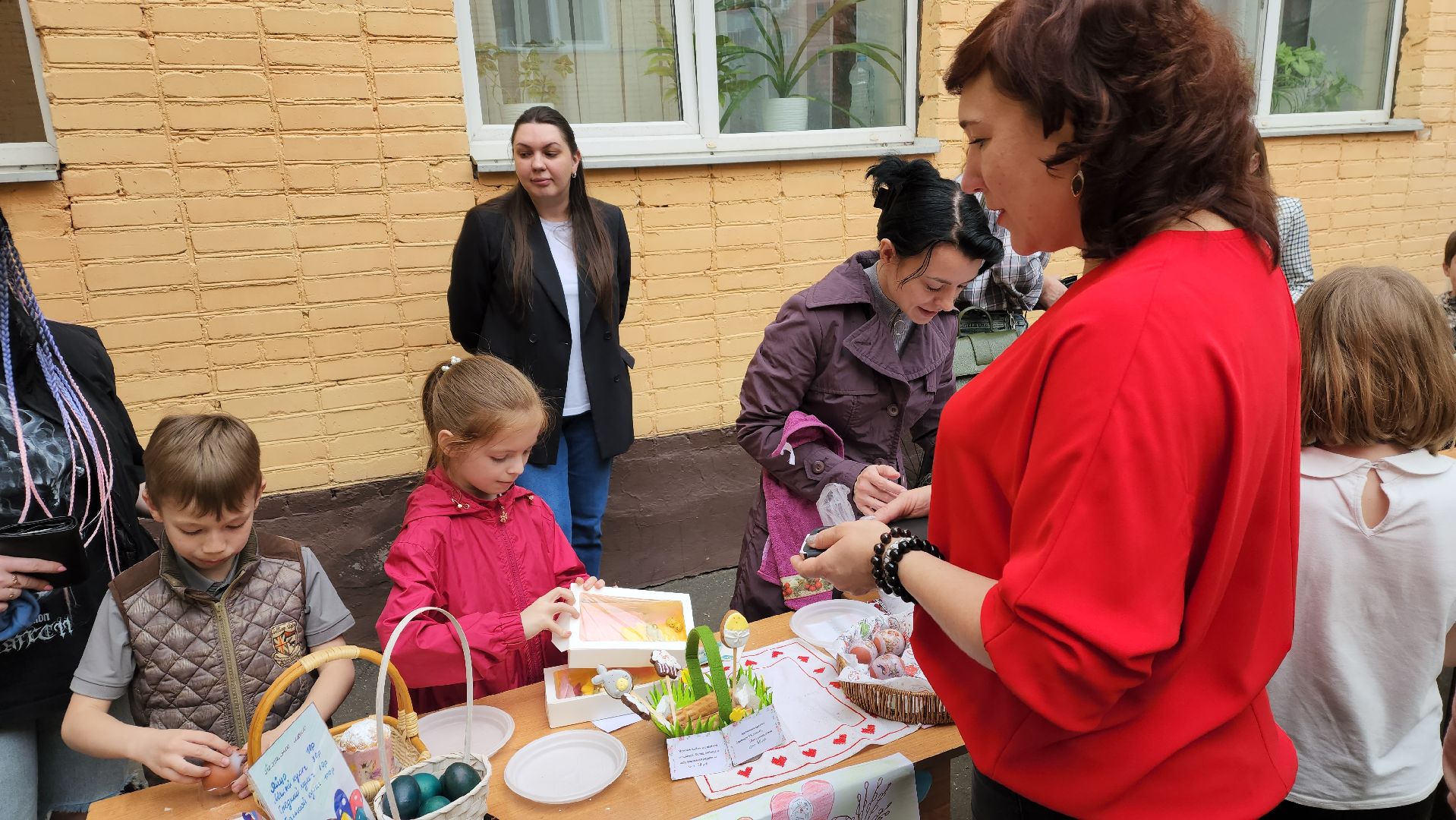 пушкино, пасхальная неделя, лицей, куличи, экономика, школьники подмосковья,образовательная акция,вертикалки,