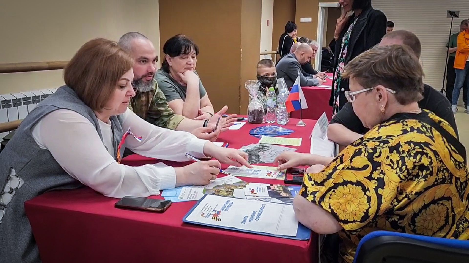 автопробег с государственными флагами, 9 мая,бронницы, выездная администрация ,