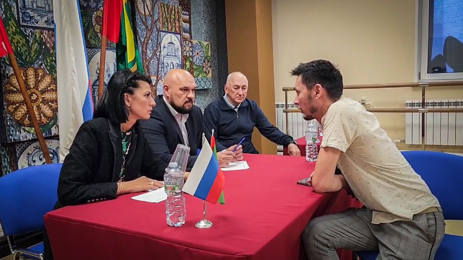 автопробег с государственными флагами, 9 мая,бронницы, выездная администрация ,