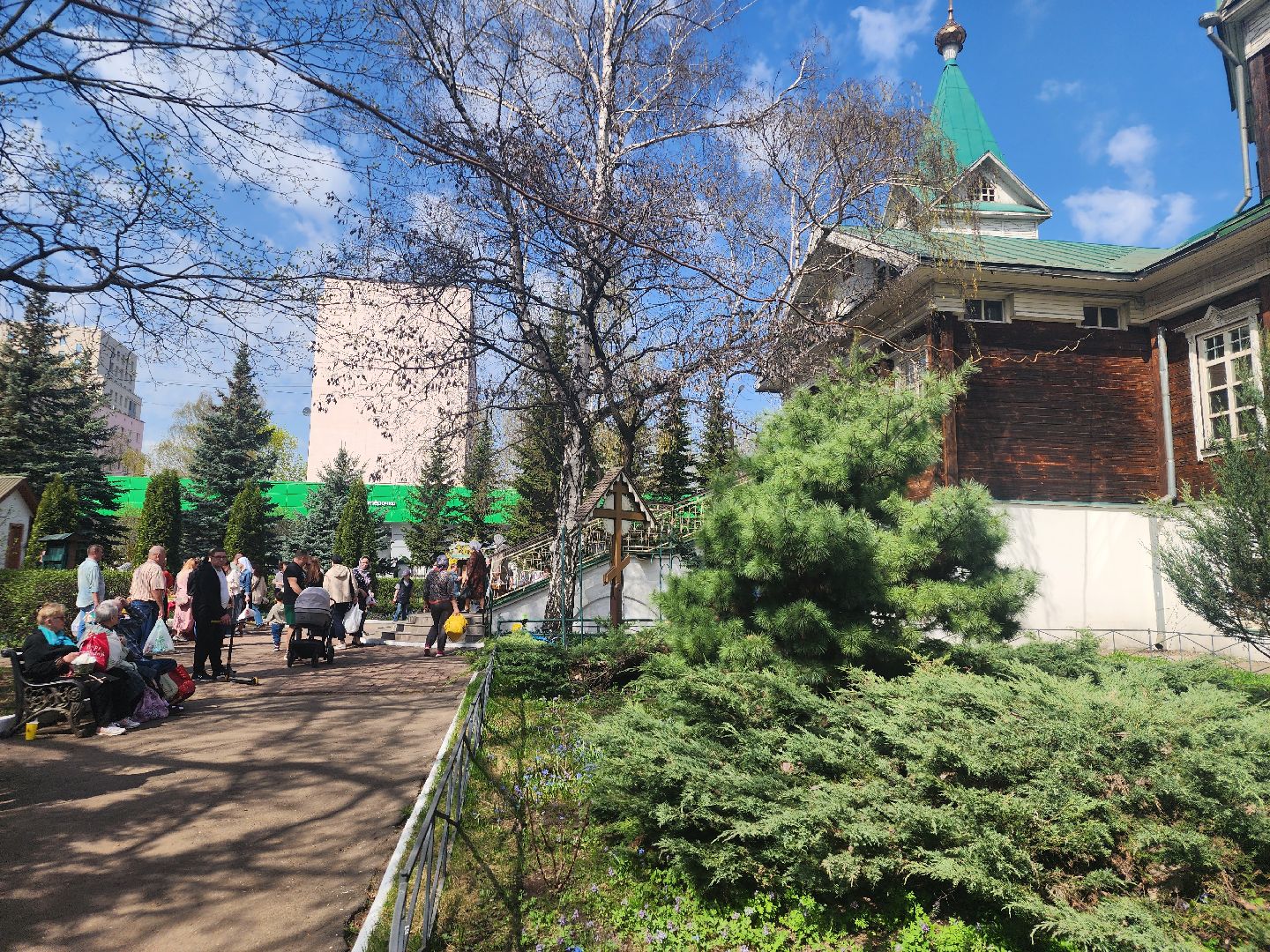 мытищи, Освещение куличей,