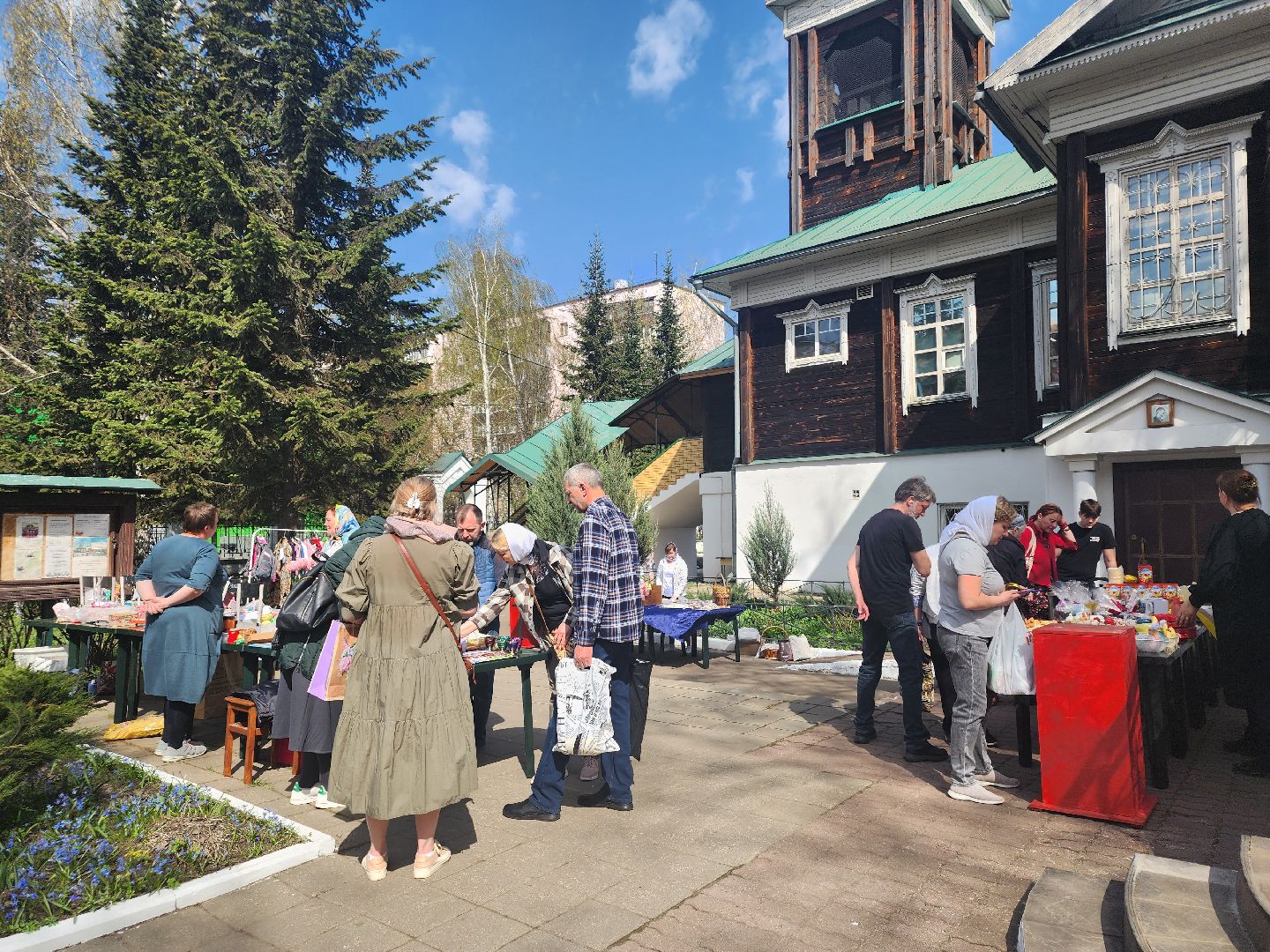 мытищи, Освещение куличей,