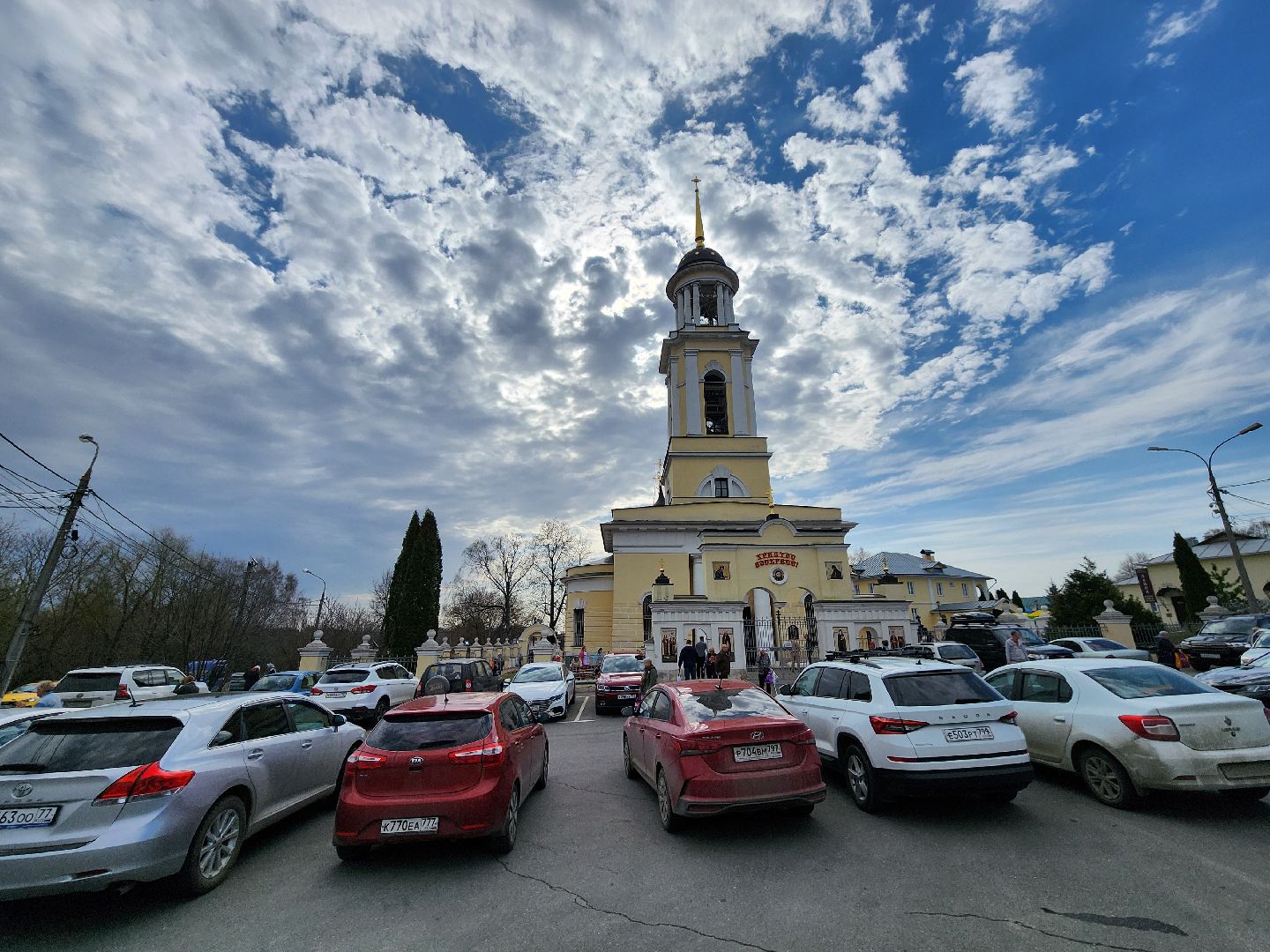 Чехов, Пасха, Великая Суббота, освящение куличей, освящение яиц, святая вода, праздничные богослужения, Анно-Зачатьевский храм,христианский праздник,