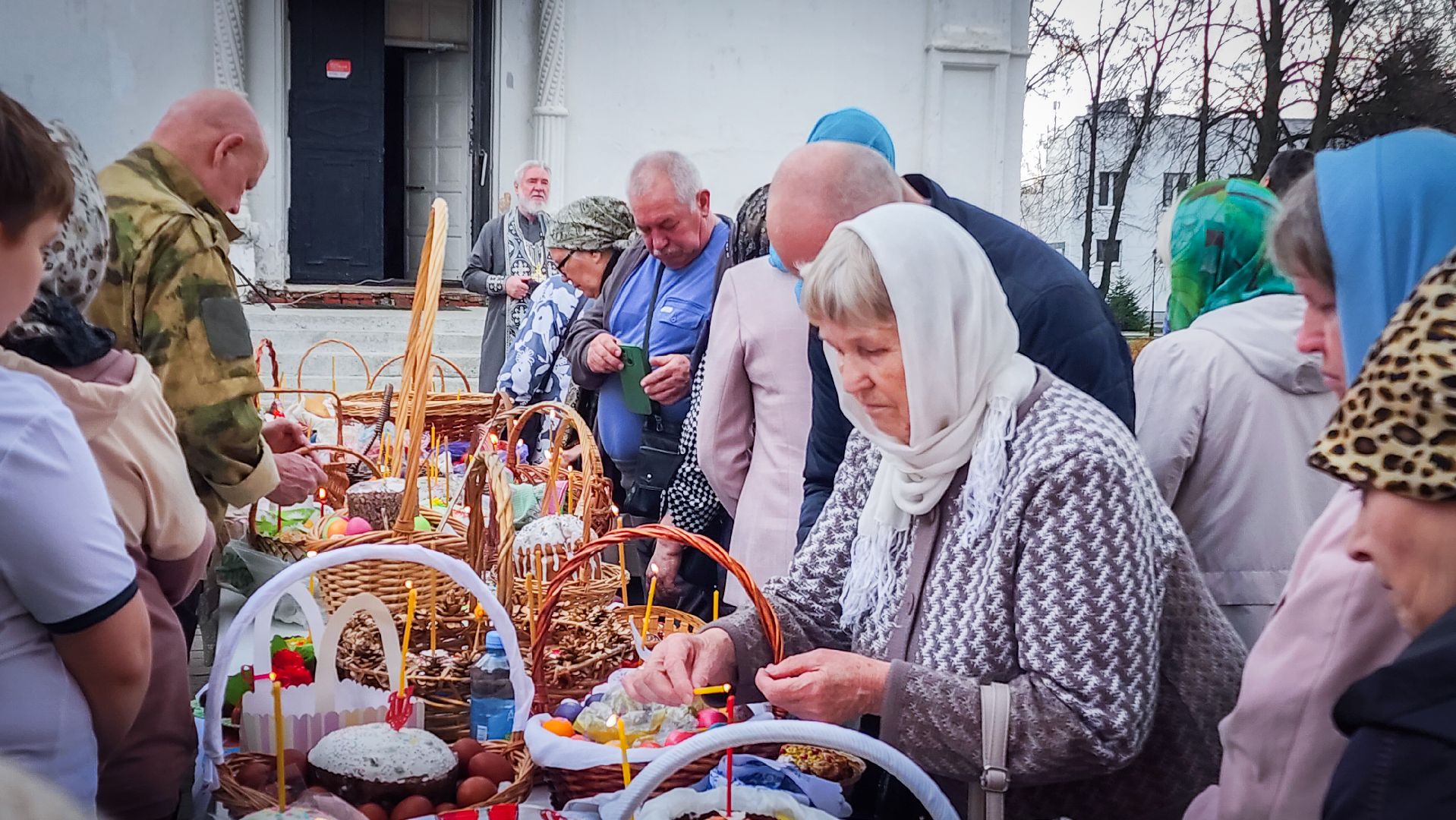 бронницы, пасха, освящение куличей ,
