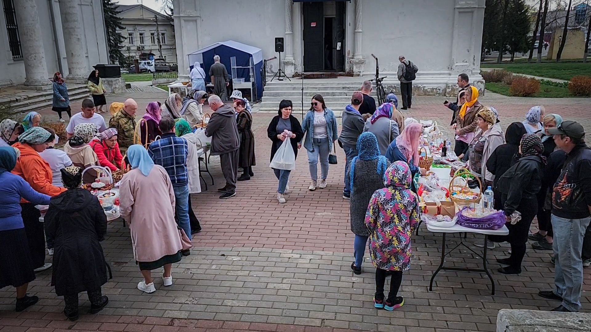 бронницы, пасха, освящение куличей ,