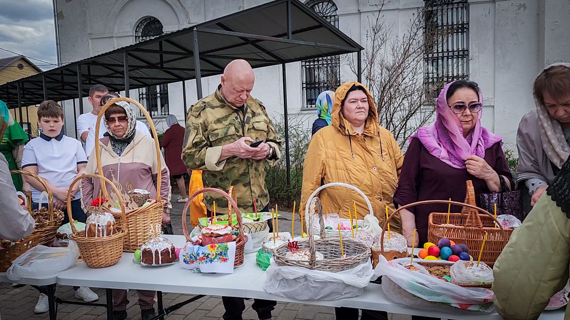 бронницы, пасха, освящение куличей ,