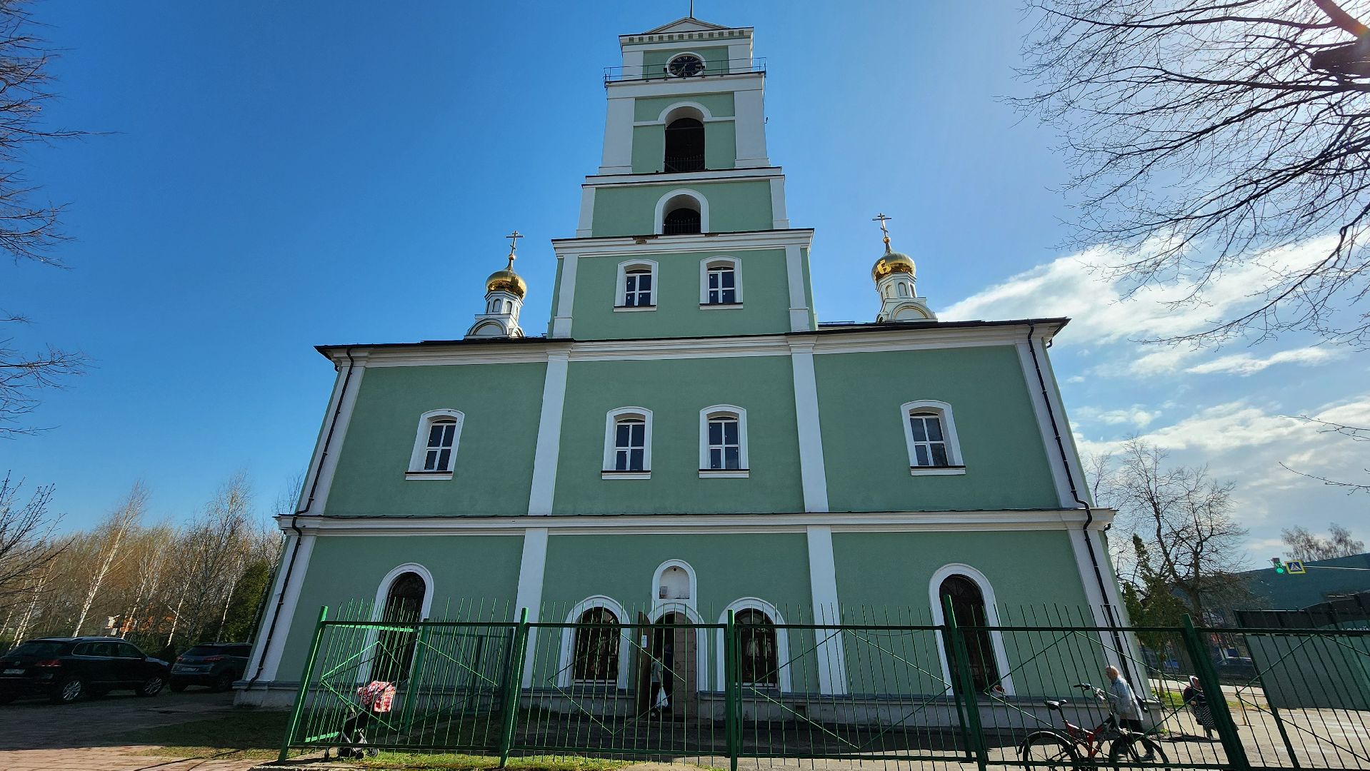 Пасха, освящение куличей,  Троицкий храм, Старая Купавна, Богородский городской округ,