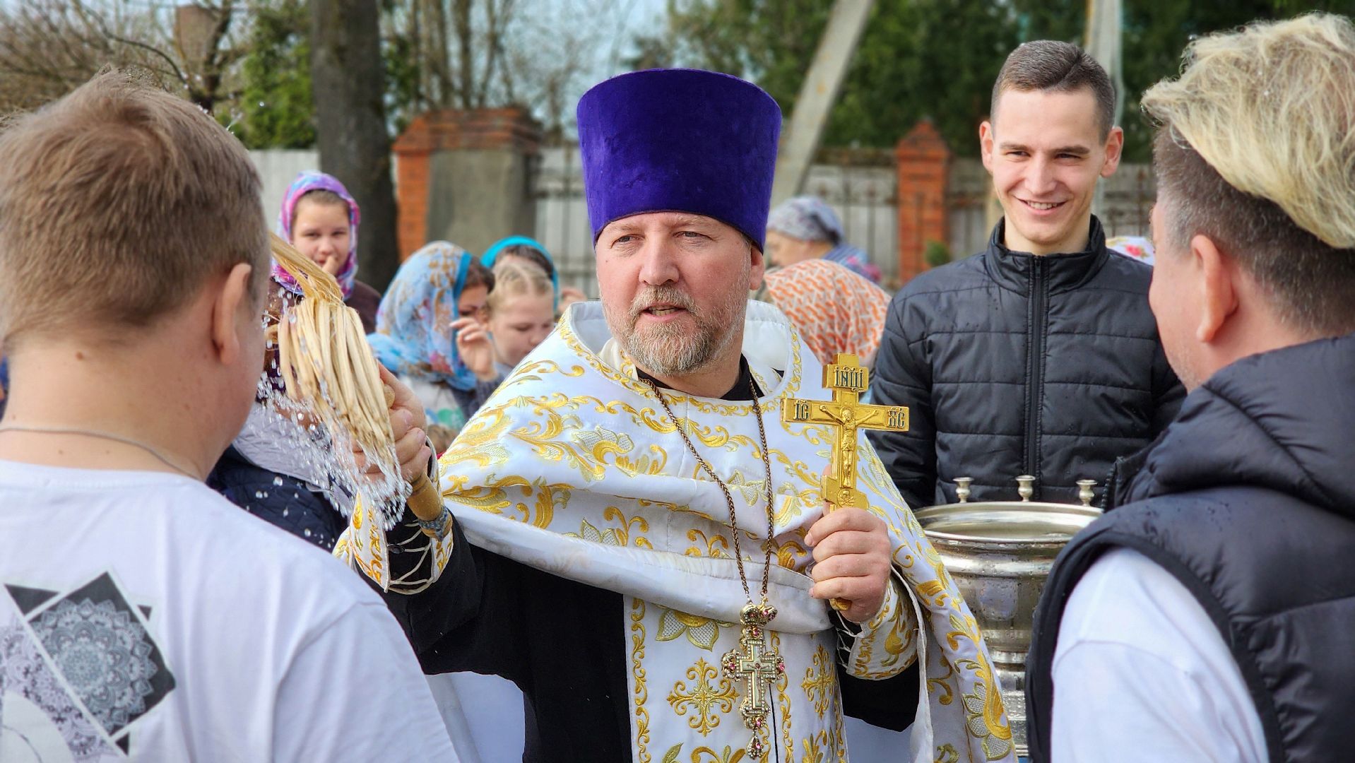 Пасха, Руза, брыньково, Православие, освящение куличей,