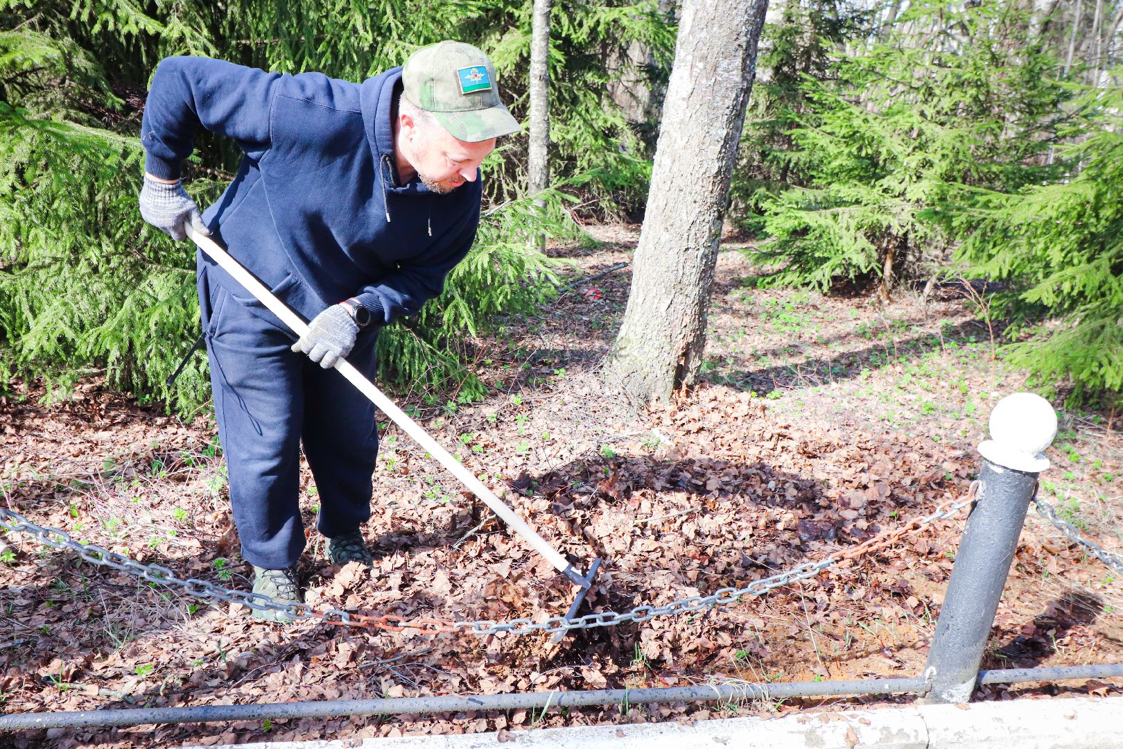 клин, общество, субботник, вов, память, братская могила,