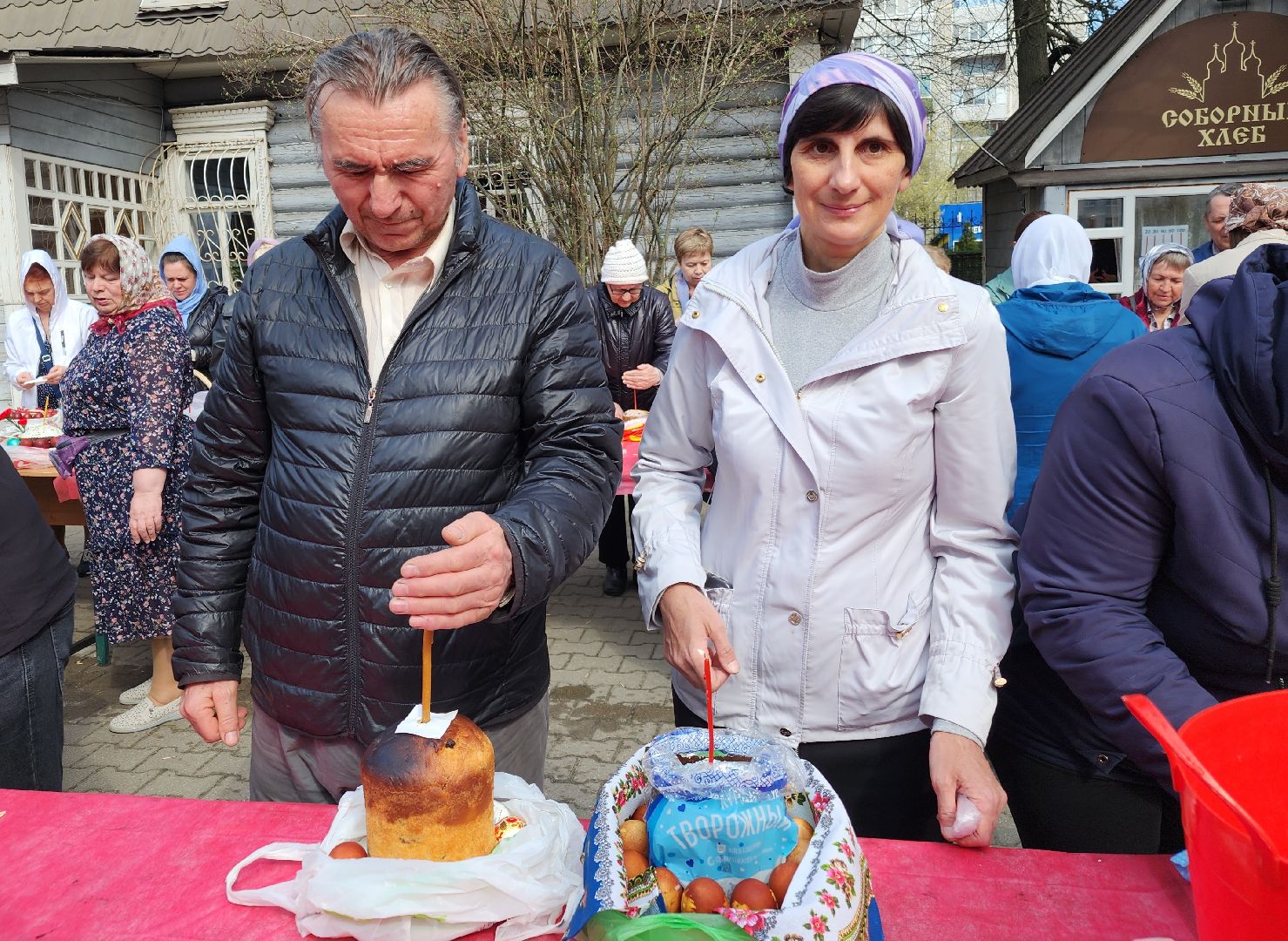 пасха, освящение куличей, орехово-зуевский округ,