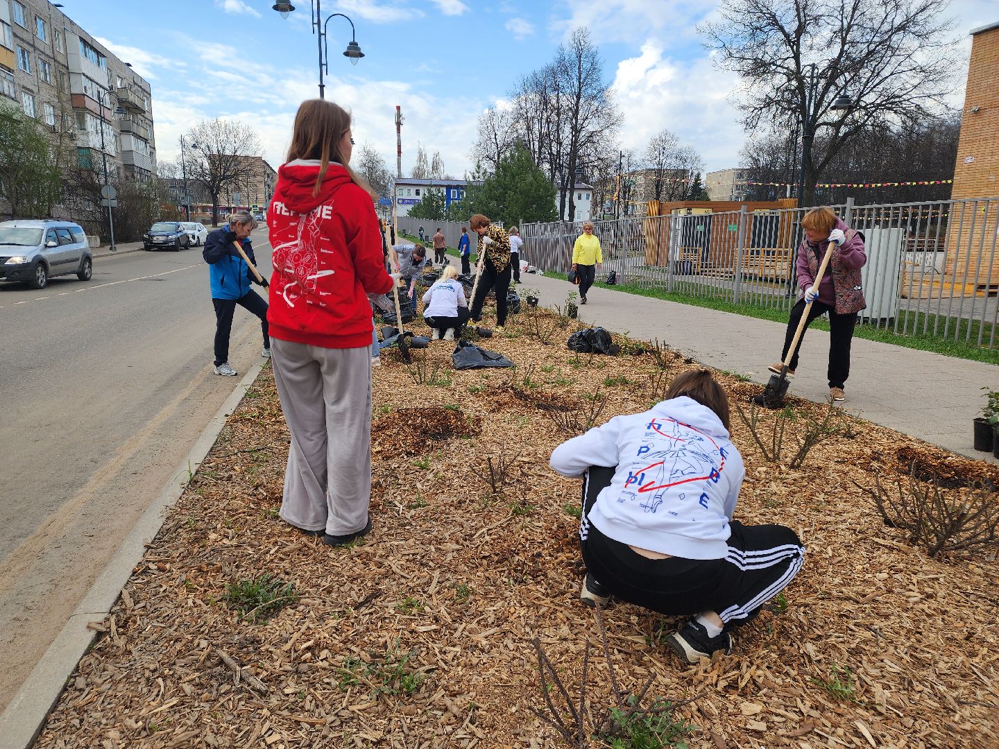 Зарайск, Розы Зарайска, Субботник, Благоустройство улиц, Благоустройство Зарайска,