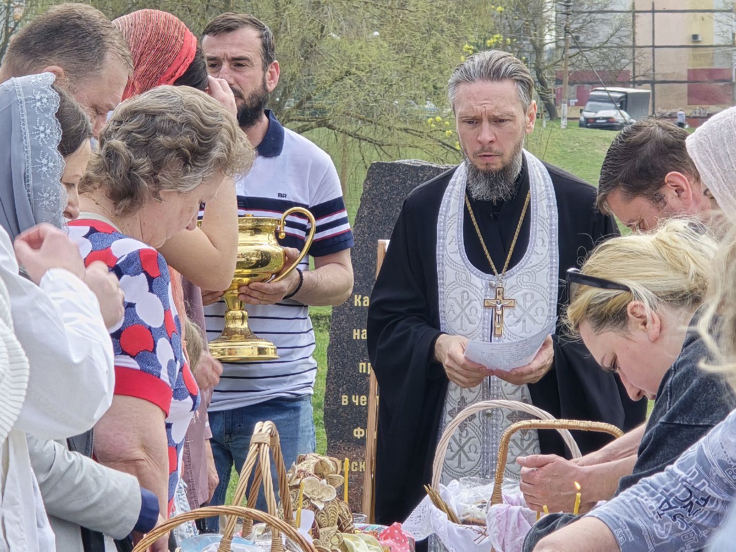 Коломна, освящение куличей, пасха,