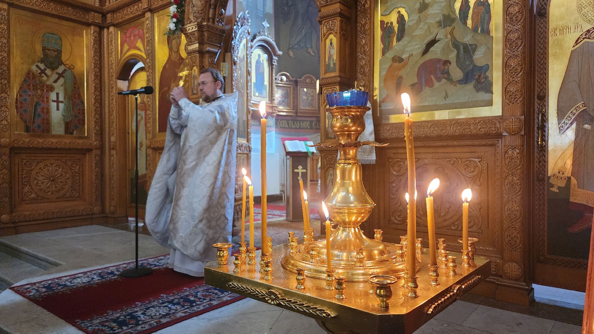 Люберецы, Преображенский собор в Люберцах,  благочинный церквей Люберецкого округа иерей Вячеслав Новак,