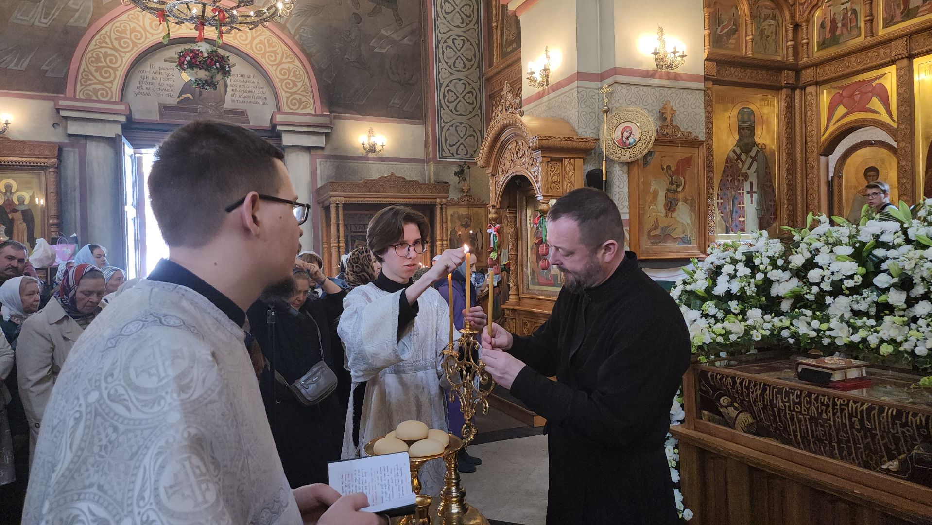 Люберецы, Преображенский собор в Люберцах,  благочинный церквей Люберецкого округа иерей Вячеслав Новак,