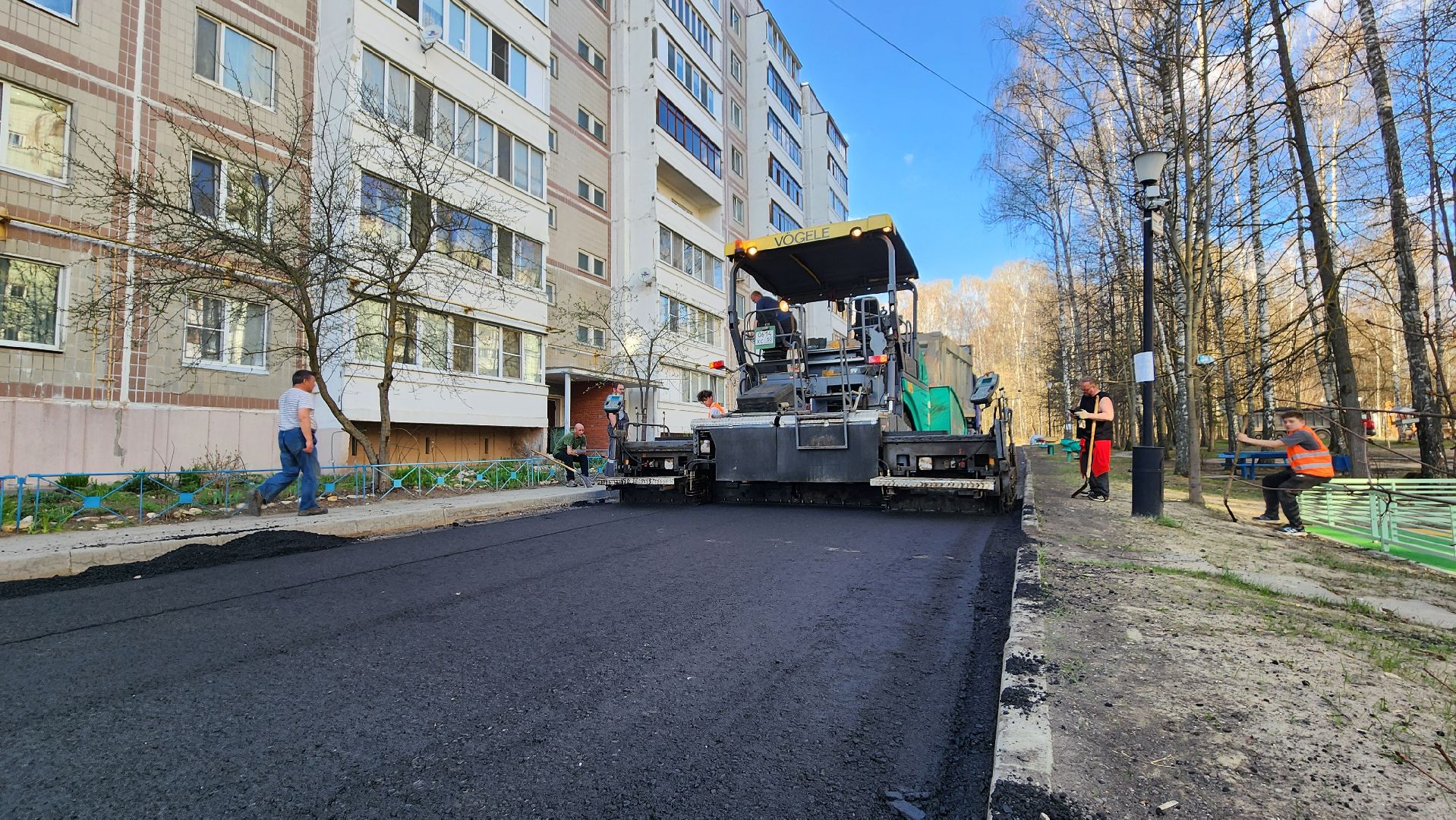 протвино, благоуствойство, асфальтирование дворов дорог,