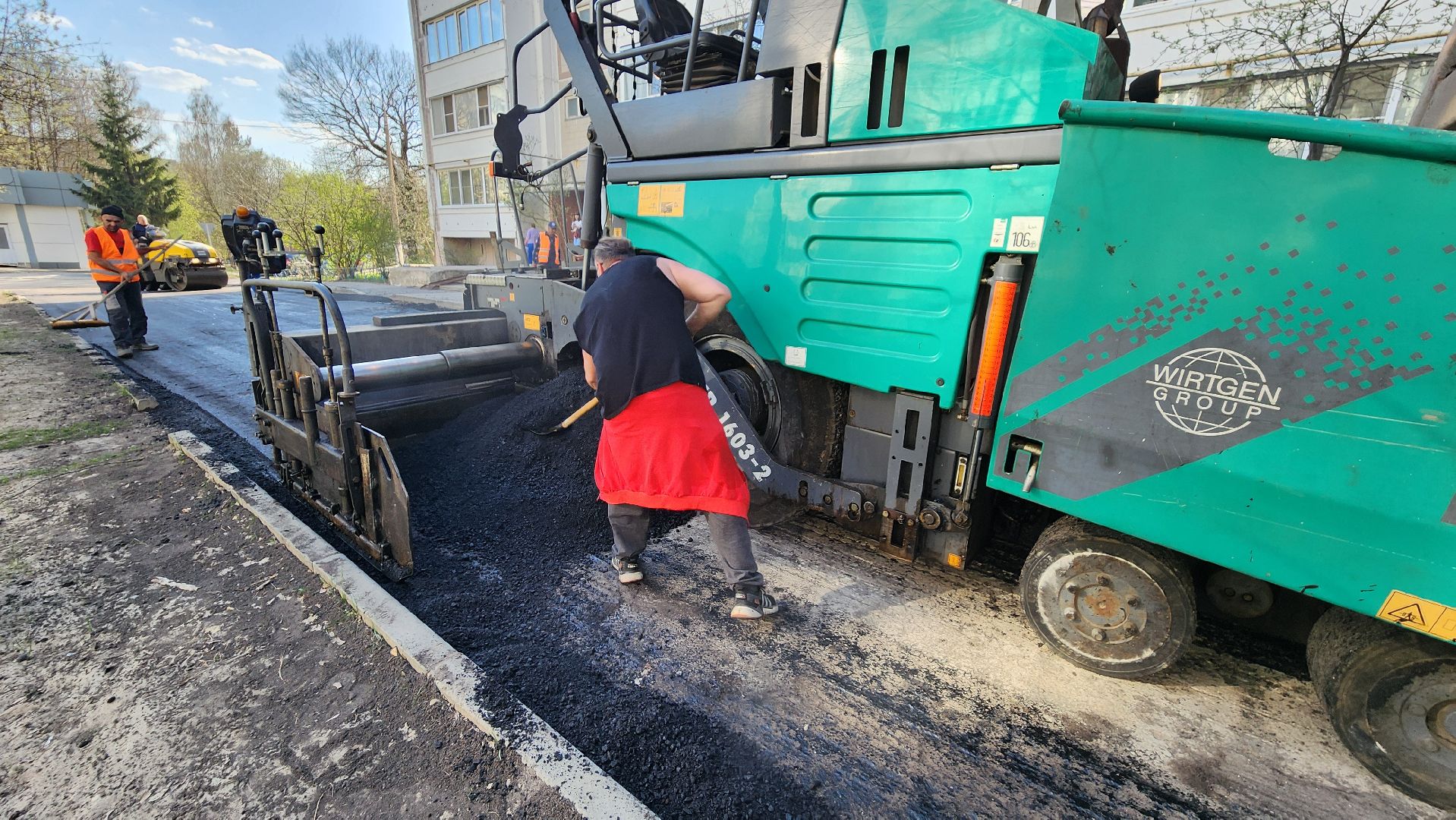 протвино, благоуствойство, асфальтирование дворов дорог,