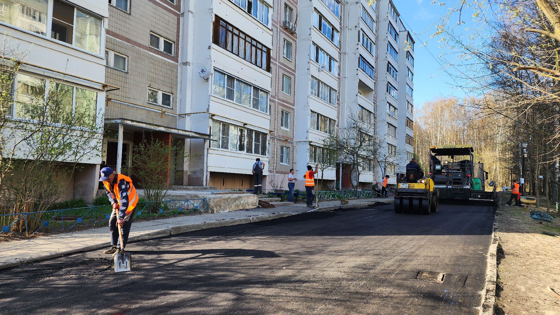 протвино, благоуствойство, асфальтирование дворов дорог,
