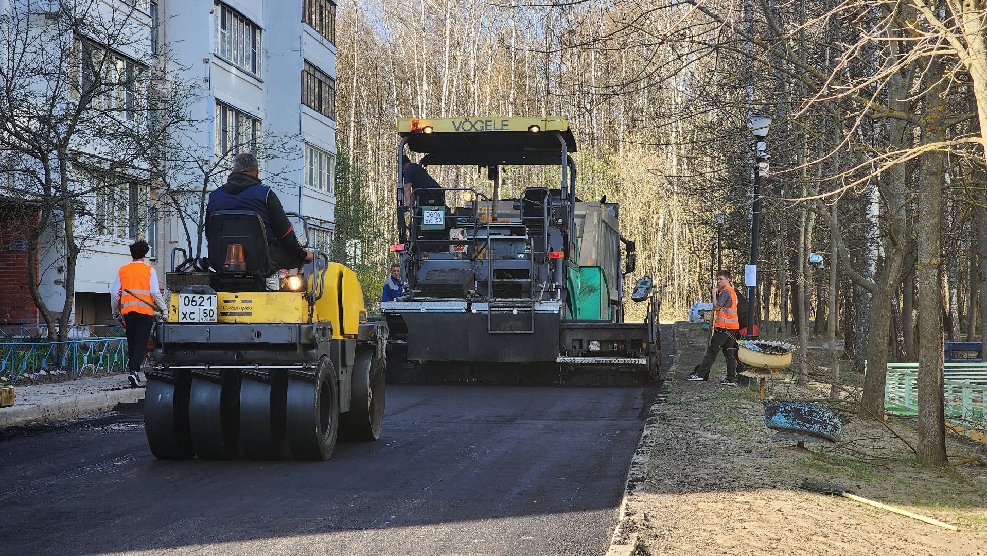 протвино, благоуствойство, асфальтирование дворов дорог,