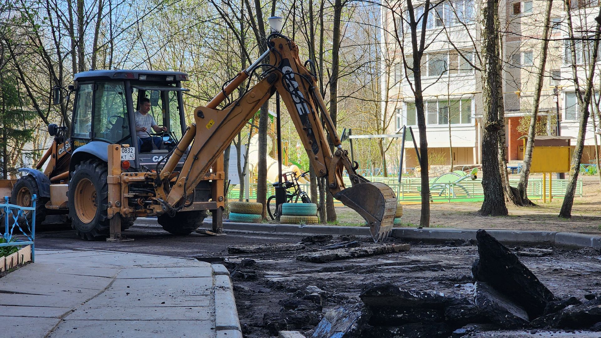 протвино, благоуствойство, асфальтирование дворов дорог,