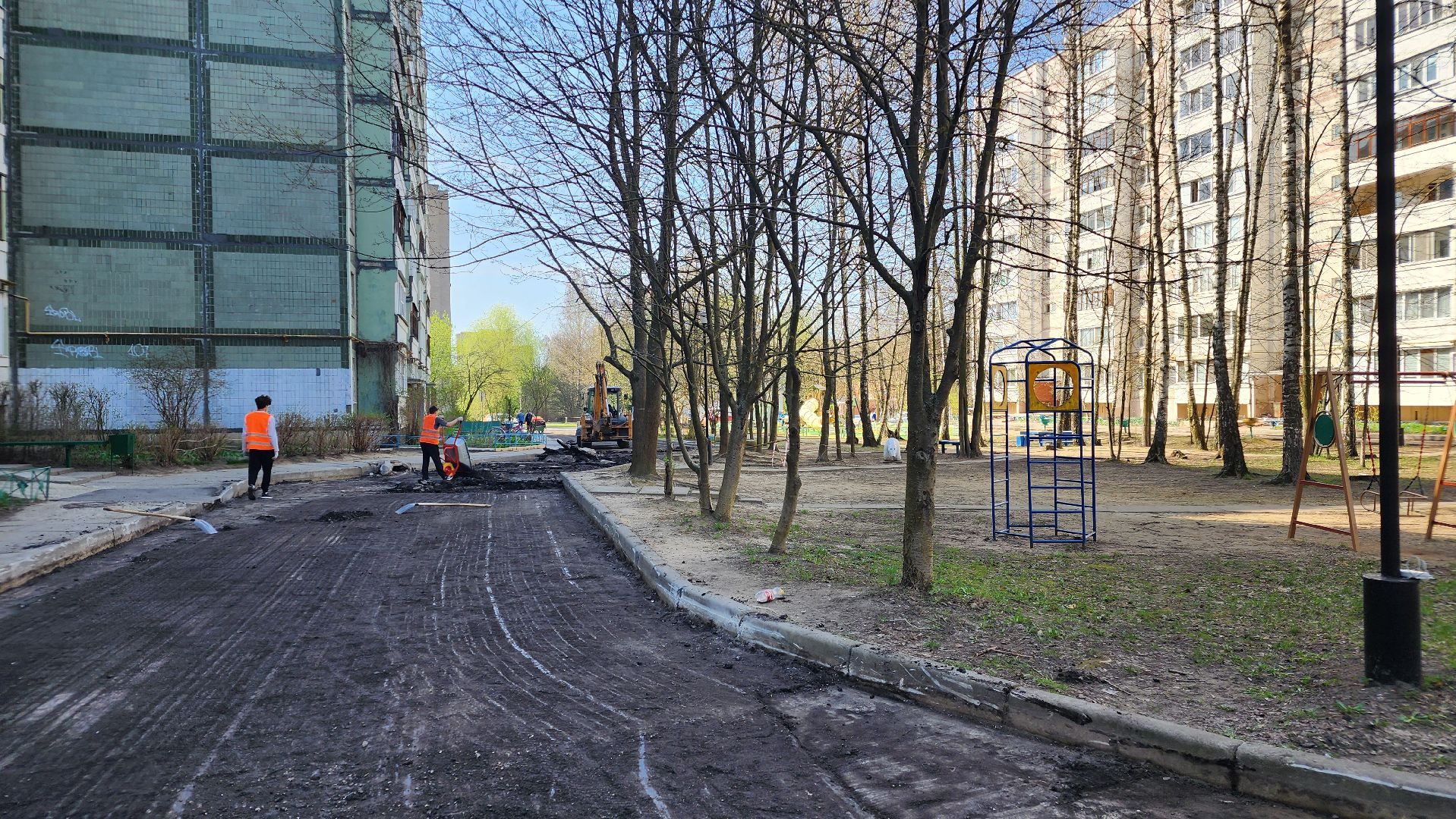 протвино, благоуствойство, асфальтирование дворов дорог,
